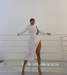 Abiti <span class=keywords><strong>donna</strong></span> <span class=keywords><strong>donna</strong></span> Party personalizzato vestito aderente Sexy per le donne - Product Image 6