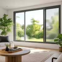 Ventanas Exteriores de Aluminio al por Mayor con Función de Apertura Corredera y Abatible, Mosquitera, Doble Acristalamiento y Aislamiento Acústico - Directo de Fábrica
