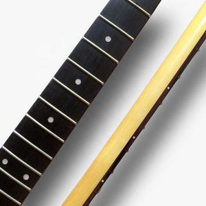 Mástiles de guitarra de arce canadiense de 25.5 pulgadas con 21 trastes y nut de hueso para guitarras ST con diapasón de palisandro - Product Image 3