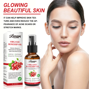 Vitamine C végétalienne vergetures acné <span class=keywords><strong>cicatrice</strong></span> éclaircissant blanchissant Anti-âge huile de cynorrhodon soins de la peau visage sérum bouteille 30ml - Product Image 1
