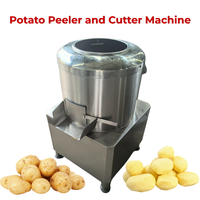Machine commerciale automatique de lavage et d'épluchage de pommes de terre, éplucheuse de patates douces, traitement des légumes racineux