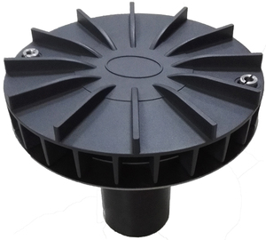 Sistem Drainase atap Siphon siku 90 derajat fitting PP + SS