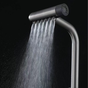 Robinet de cuisine 35 mm en acier inoxydable, mitigeur extractible, eau chaude et froide, pour évier et lave-vaisselle - Product Image 1