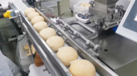 Machine d'injection de crème feuilletée Eclair à haute efficacité Machine de remplissage de crème Machine de remplissage latérale de Croissant de gâteau