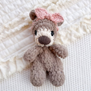 Logo personalizzato e filato di ciniglia adorabile fatto a mano regalo di artigianato per bambini o <span class=keywords><strong>orso</strong></span> all'uncinetto - Product Image 2