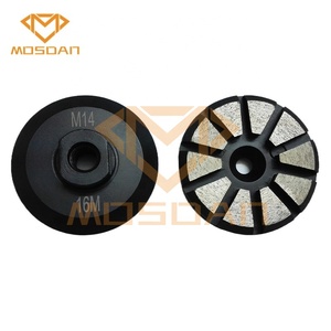 3英寸螺纹M14金刚石砂轮，带10个斜面，用于手磨机 - Product Image 4