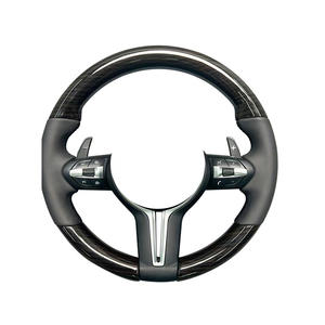 Volante de Fibra de Carbono Brillante con Cuero Perforado para <span class=keywords><strong>BMW</strong></span> M3 <span class=keywords><strong>M4</strong></span> M5 M6 F10 F20 F30, <span class=keywords><strong>Precio</strong></span> de Fábrica - Product Image 2