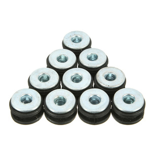 Juntas para amortiguadores de motocicleta, 20 piezas, 10 de metal, 10 de goma, color negro, para reparación y reemplazo, uso en amortiguación - Product Image 2