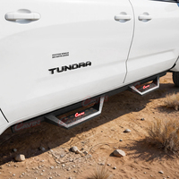 Barres de protection latérales populaires tout-terrain 4x4 en acier noir mat pour Toyota Tundra 2022+ et modèles personnalisables