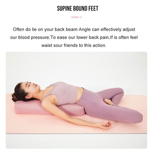 2026 New Yoga Pillow High Density Sponge Detachable and Washable Rectangular Exercise Assistant Tool Eco Friendly New Style - Product Image 4