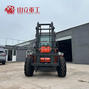 รถยกออฟโรด SHANLI 4WD ขนาด 1/3/5/7 ตัน เครื่องยนต์ดีเซล ระบบไฮดรอลิก ยางตัน สำหรับงานฟาร์ม พร้อมความสูงยก 4000-6000 มม. - Product Image 5