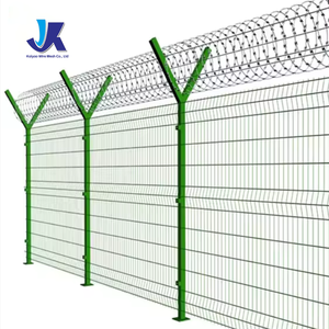 Chi phí-hiệu quả & chất lượng cao, mạ kẽm thẩm mỹ 3D đào hình cột hàng rào-sân vận động ranh giới định nghĩa - Product Image 1