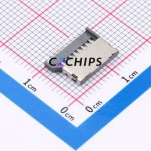TF-05A SD Card / Memory Card Connector SMD Connector Plug-In Type MicroSD Card (TF Card) Card Holder 1.5mm - Product Image 1