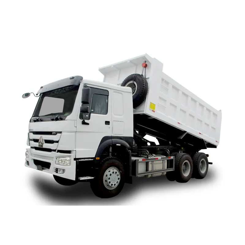 चीन 6*4 मिनी HOWO 6*4 डंप ट्रक गर्म बिक्री व्यापक रूप से इस्तेमाल किया ट्रैक्टर ट्रक