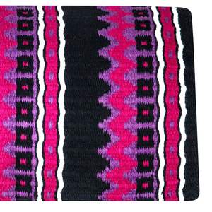 Vente chaude Style américain Western couverture de selle remplie de laine polycoton Western tapis de selle équitation approvisionnement en gros - Product Image 1