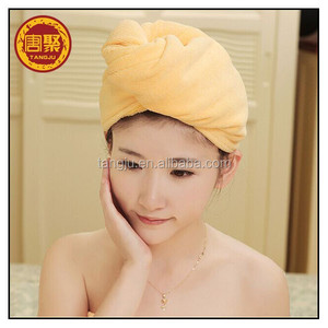 <span class=keywords><strong>Serviette</strong></span> turban pour <span class=keywords><strong>cheveux</strong></span> en microfibre <span class=keywords><strong>de</strong></span> haute qualité, super absorbante et à séchage rapide, pour le bain et le spa - Product Image 3