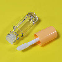 Emballage de flacon de brillant à lèvres, tube transparent pour brillant à lèvres, emballage de flacon de baume à lèvres avec logo personnalisé, tubes de brillant à lèvres 10 ml