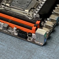 Nouvelle carte mère de bureau pour jeux X99 double socket DDR4 LGA 2011-3 avec 256 Go de RAM maximum, carte graphique non intégrée, ports SATA