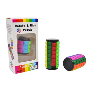 3D Colorful ABS Plastic Mini Strange-shape <b>Magic</b> Cube Fidget Sensory Finger Puzzle Intelligence Toy for Kids Unisex - Product Image 4