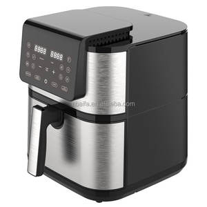 Aifa <span class=keywords><strong>2</strong></span> due elemento riscaldante superiore inferiore doppio riscaldatore digitale friggitrice ad aria 6.5L 7L 8L 9L 10L Smart doppio riscaldamento in acciaio pieno friggitrice ad aria - Product Image 2