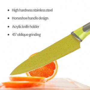 أدوات مائدة مطبخ من الفولاذ المقاوم للصدأ طلاء ألماني مضحك مخصص من Yangjiang للبيع - Product Image 3