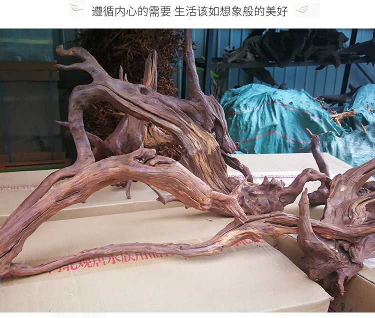 水槽水族館の装飾のための水槽流木天然幹流木| Alibaba.com