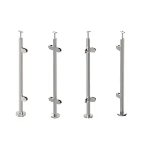 YL Most Purchased 316 Stainless Steel Glass Balustrade Deck Post