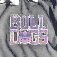 Patch thermocollant personnalisé brodé, écologique, à sequins et paillettes, motif bouledogue, pour vêtements et sport, vente en gros