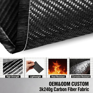 Tessuto in Fibra di Carbonio 3K Super Leggero per Telai di Droni FPV e Componenti Aerospaziali - 240gsm Alta Resistenza Plain Twill - Produzione Diretta - Product Image 4