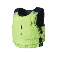 Gilet de sauvetage noir robuste unisexe léger et confortable pour kayak, pêche, jet ski, sports nautiques, gonflable en mousse néoprène, PFD sûr