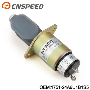 Vanne solénoïde 1751-24A6U1B1S5 24 VDC pour interrupteur d'arrêt Cummins Kubota - Product Image 5