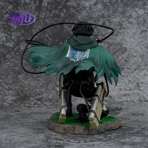 Attacco al titano Cosplay <span class=keywords><strong>Levi</strong></span> Figure Ackerman ornamento bambola Pvc Action Figure <span class=keywords><strong>Anime</strong></span> - Product Image 2