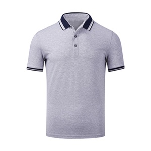 Venta al por mayor 100% algodón estampado bordado Logo hombres Polo Camisa lisa en blanco Golf Polo camiseta personalizada Polos - Product Image 6