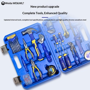 WEIDA – Kit d'outils d'électricien <span class=keywords><strong>en</strong></span> acier inoxydable 68 pièces, mallette rigide, garantie OEM 3 ans, pour appareils électroniques – Vente directe usine - Product Image 3
