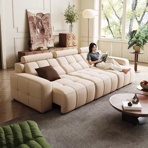 เก้าอี้นั่งเล่น Lawrence One Seat ปรับเอนได้เต็มที่ แบบ Zero-Back Wall ผ้าหุ้มอเนกประสงค์ สไตล์อิตาเลียนย้อนยุค ปรับเอนได้เต็มที่ ให้ความสะดวกสบายสูงสุด - Product Image 1