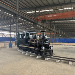 Tren de vapor simulado, tren grande, se puede utilizar como pista, se puede utilizar como Rueda, Tren Eléctrico - Product Image 6