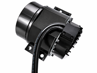 Moteur de moyeu CC sans balais à couple élevé 500W, ensemble de roue motrice robuste pour châssis mobiles industriels, UGV, AMR, AGV et usines intelligentes