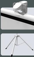 HL-100 "écrans portatifs d'écran de Projection de trépied pour l'écran extérieur de projecteur de trépied de support