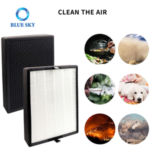 Filtro de Aire de Carbón Activado con Filtro HEPA Verdadero de Grado H13, Repuesto para Purificador de Aire <span class=keywords><strong>Alen</strong></span> BreatheSmart Flex y 45i, Hecho a Medida - Product Image 3