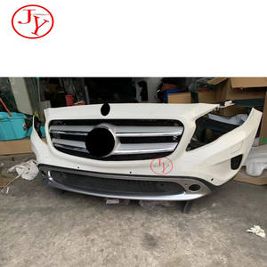 Para <span class=keywords><strong>Mercedes</strong></span> <span class=keywords><strong>Benz</strong></span> GLE450 y GLE350 malla de rejilla lateral de parachoques delantero con recortes para luces antiniebla y cubierta de luces de freno delanteras - Product Image 5