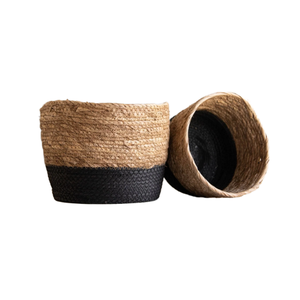 प्राकृतिक बुना हुआ सीकृषि बास्केट सस्ते बुने हुए सीआकृस की टोकरी - Product Image 1