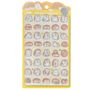 Autocollants 3D personnalisés en résine époxy, gaufrés, couleur pleine, écologiques, imperméables, auto-adhésifs, découpés, avec pelliculage mat - Product Image 2