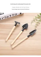 WEICHENGXING Alat Berkebun untuk Menanam Sayuran di Rumah, Alat Penanaman Bunga dalam Pot, Set Tiga Buah, Sekop Kecil