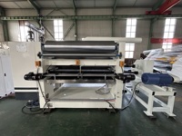 Machine à fabriquer des boîtes en carton ondulé simple face E Flute 2 plis, 70 pièces/min, largeur de travail 1200-2200 mm