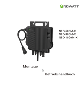 Microinversor Growatt NEO 800M-X de 800W con Doble MPPT, IP67, WiFi, Inversor Solar Conectado a la Red - Product Image 2