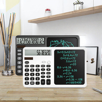 Tablette d'écriture intelligente LCD LZX-C02 avec calculatrice 12 chiffres, bloc-notes électronique, panneau de 4,5 pouces, certifiée CE, garantie 1 an