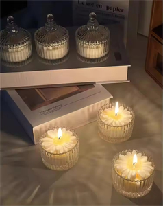 Daisy Candle Luxury Scented Birthday Gift Box Home Bedroom Novelty Soybean Wax Low Temperature Cute Design - Product Image 2