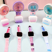 Nuevos Auriculares Inalámbricos TWS con Diseño de Dibujos Animados JL para Niños de 4 a 8 Años, con ANC 5.4, Resistentes al Agua, con LED, Combo con Reloj, 4-8 Horas de Reproducción