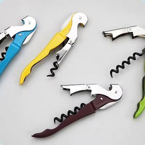 Custom Logo Multi-Function Corkscrew Stainless <b>Bottle</b> Professional <b>Wine</b> Kitchen Beer Opener - Product Image 2