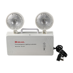 Bán Buôn 2W IP20 Không-Duy Trì Lửa Đầu Đôi Ánh Sáng Có Thể Sạc Lại Khẩn Cấp <span class=keywords><strong>Led</strong></span> <span class=keywords><strong>Twinspot</strong></span> - Product Image 6